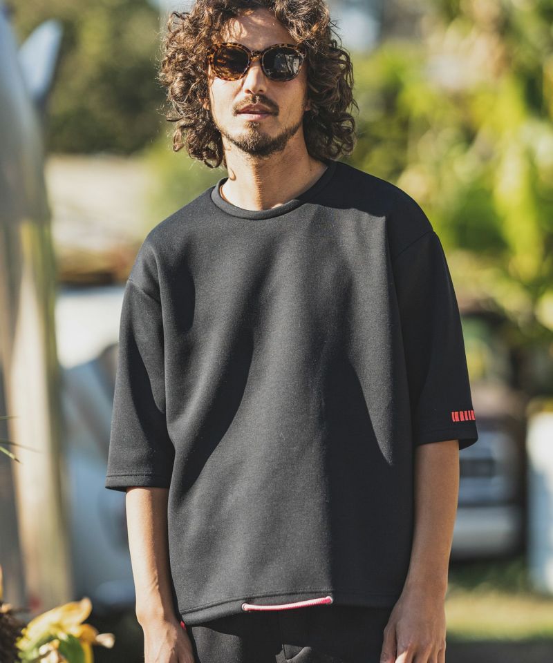 felkod(フィルコッド)】Hem Neon Cord Cardboard Knit S-S Cut sew カットソー(F22H110) |  CAMBIO カンビオ