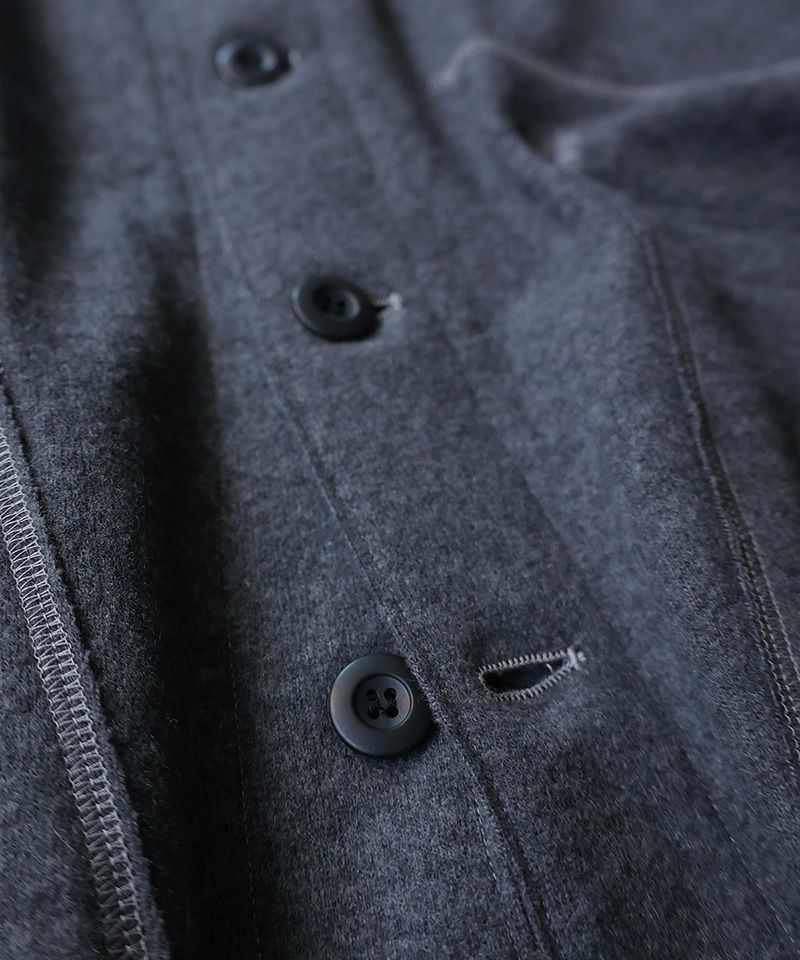 NUMBER NINE(ナンバーナイン)】SHRINK WOOL LINER LOOSE CARDIGAN