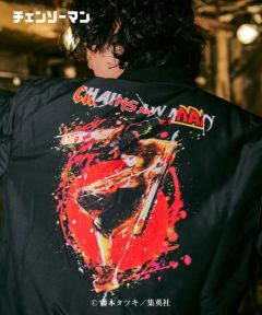 glamb(グラム)】Chainsaw Devil MA-1 チェンソーデビルMA-1