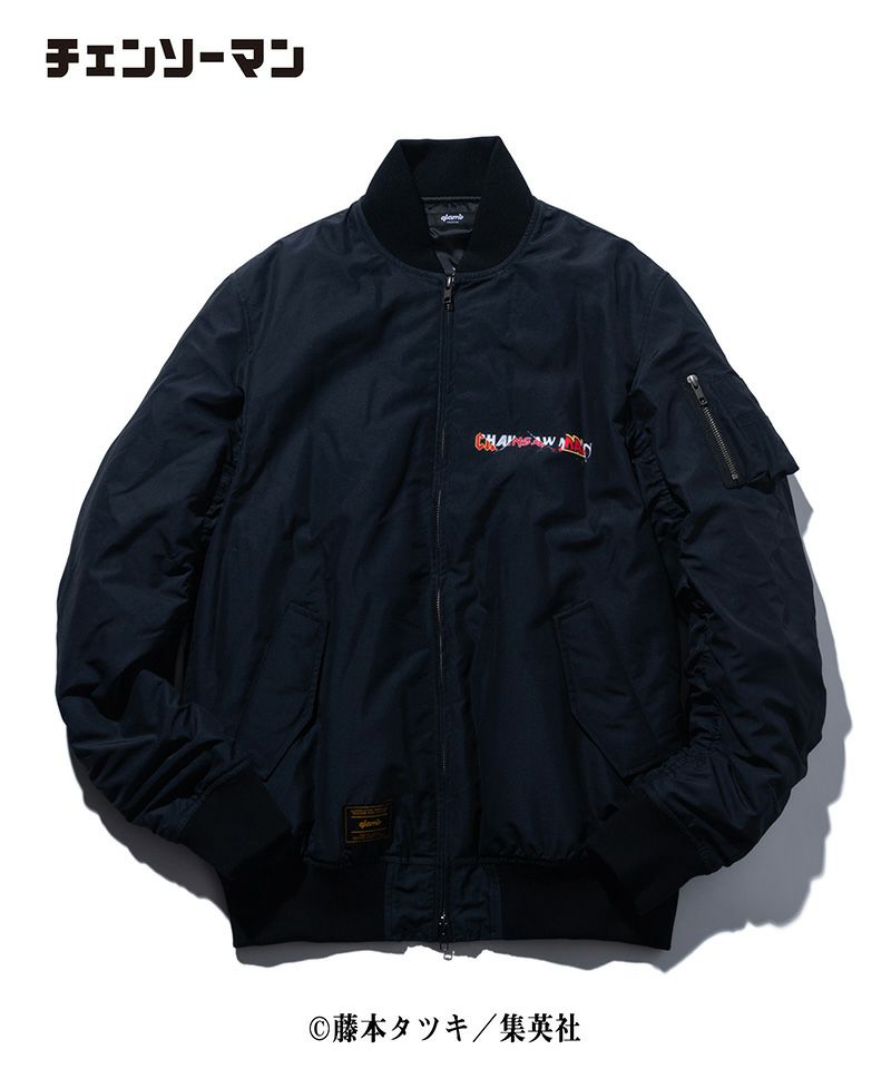 glamb(グラム)】Chainsaw Devil MA-1 チェンソーデビルMA-1 ジャケット