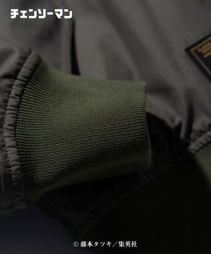 glamb(グラム)】Chainsaw Devil MA-1 チェンソーデビルMA-1 ジャケット