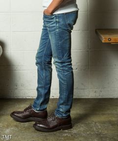 TMT(ティーエムティー)】HYBRID-STRETCH DENIM 5P SLIM-FIT TAPERED -VINTAGE-  デニムパンツ(TPTS2206) | CAMBIO カンビオ