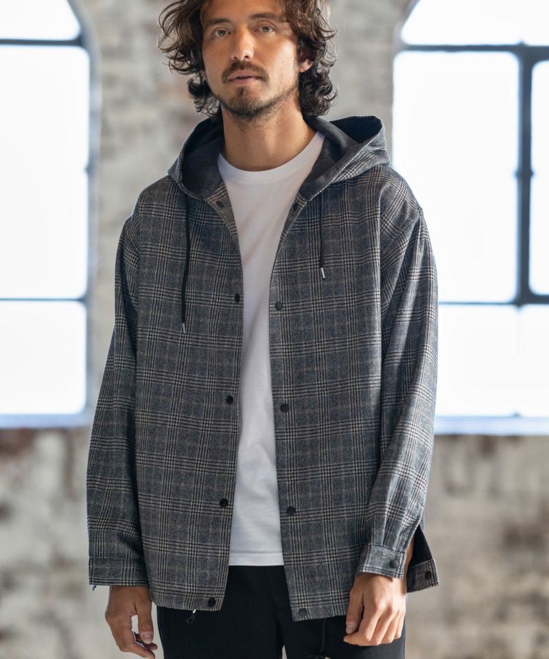 60%OFF【FACTOTUM(ファクトタム)】Classical Check Switch Hooded