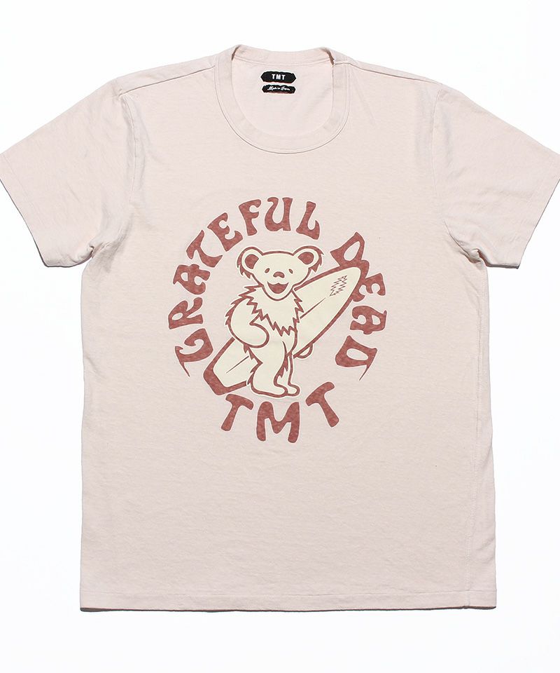 TMT(ティーエムティー)】TMT×GREATFULLDEAD S-SL TEE (SURF BEAR) T