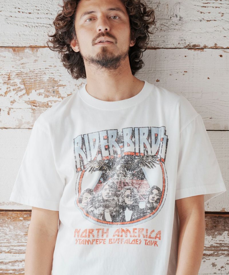 50%OFF【CAMBIO(カンビオ)】プリントT（Fictitiousバンド） Tシャツ