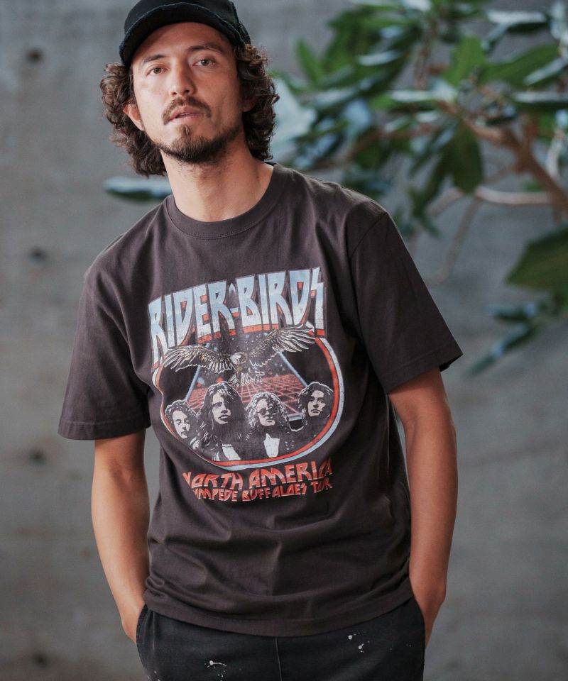 50%OFF【CAMBIO(カンビオ)】プリントT（Fictitiousバンド） Tシャツ