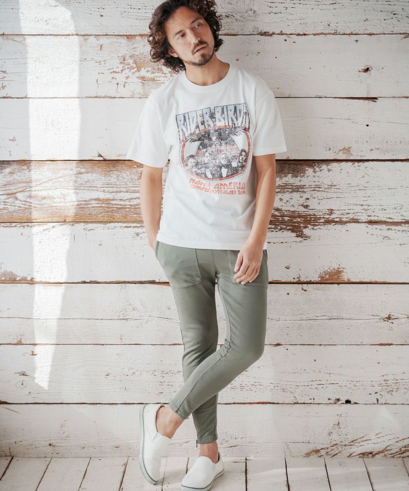 30%OFF【CAMBIO(カンビオ)】プリントT（Fictitiousバンド） T