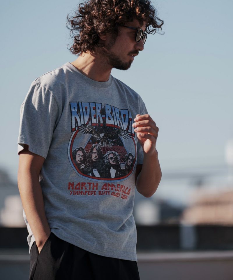 30%OFF【CAMBIO(カンビオ)】プリントT（Fictitiousバンド） T