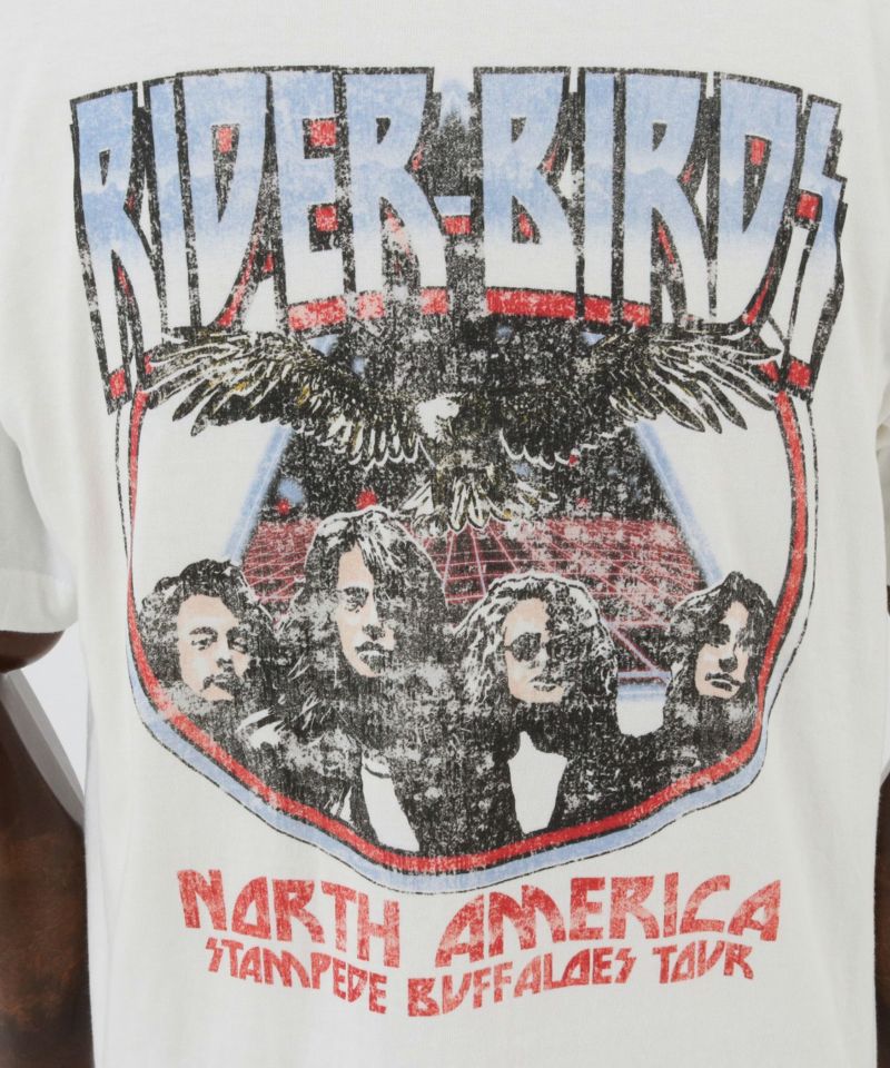 50%OFF【CAMBIO(カンビオ)】プリントT（Fictitiousバンド） Tシャツ