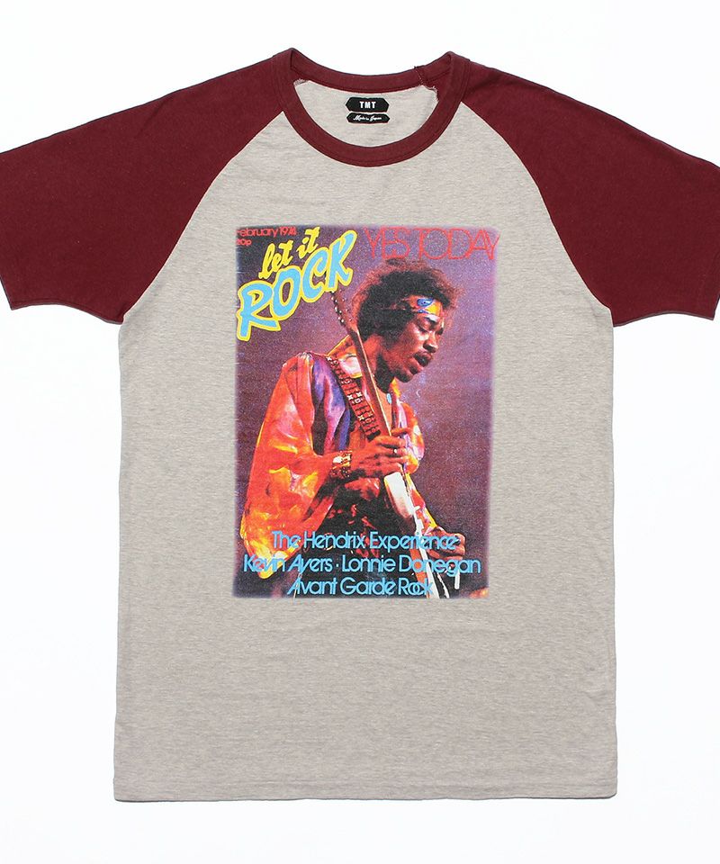 TMT(ティーエムティー)】VINTAGE SLUB JERSEY BASEBALL TEE(JIMI