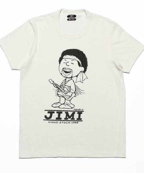 TMT(ティーエムティー)】VINTAGE SLUB JERSEY S-SL TEE(BABY JIMI) T