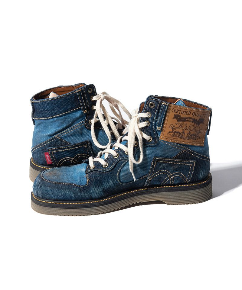 glamb(グラム)】Denim Basket Shoes デニムバスケットシューズ(GB0222-AC02) | CAMBIO カンビオ