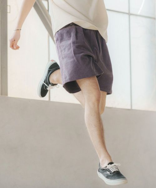 CAMBIO(カンビオ)】Summer Corduroy Wide Short Pants パンツ | CAMBIO カンビオ