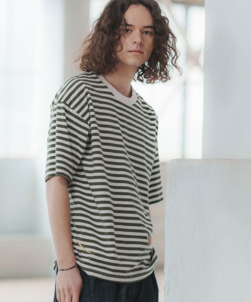 CAMBIO(カンビオ)】MINI URAKE Short Sleeve Cut sew カットソー