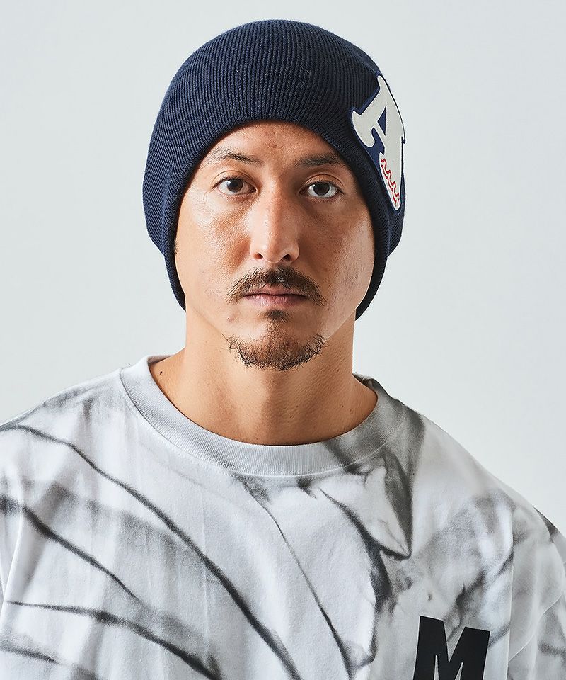 ACANTHUS(アカンサス)】muta Logo Back Pool Knit Cap ニット帽(MA2231