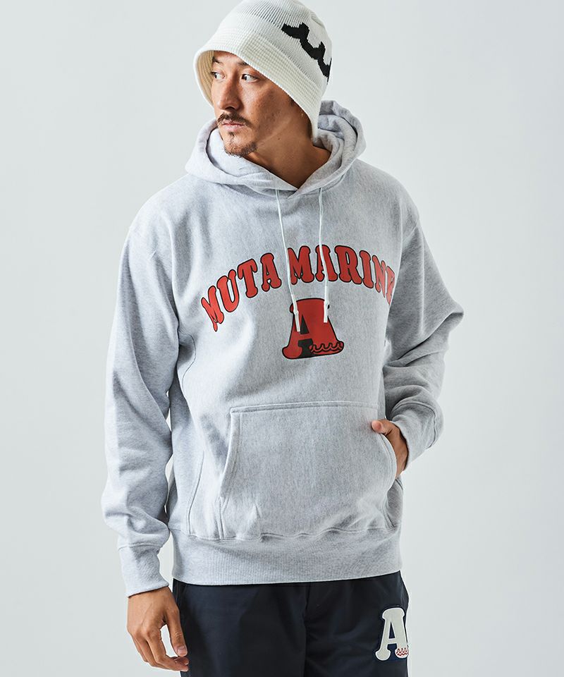 ACANTHUS(アカンサス)】 muta Arc Logo Hooded Sweatshirt パーカー 