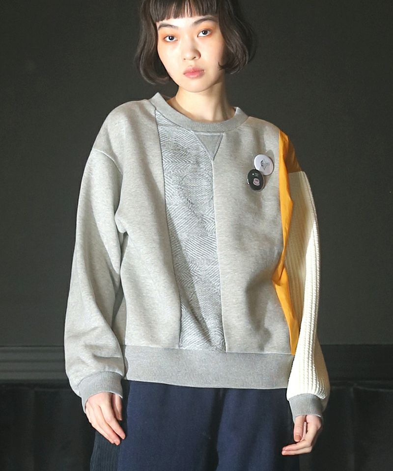 STORAMA(ストラマ)】Colorbar pullover スウェット(SESSIONS22-08