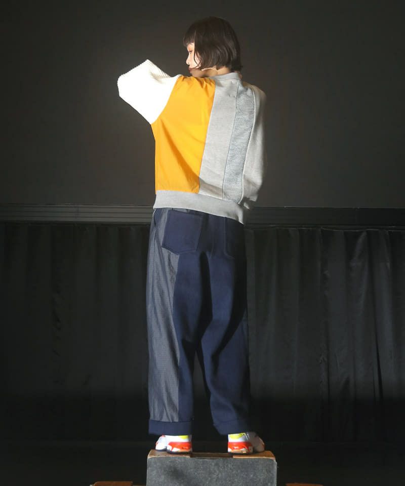STORAMA(ストラマ)】Colorbar pullover スウェット(SESSIONS22-08 