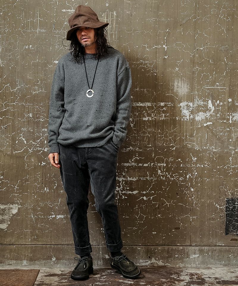 30%OFF【EGO TRIPPING(エゴトリッピング)】GRUNGE KNIT ニット(675002