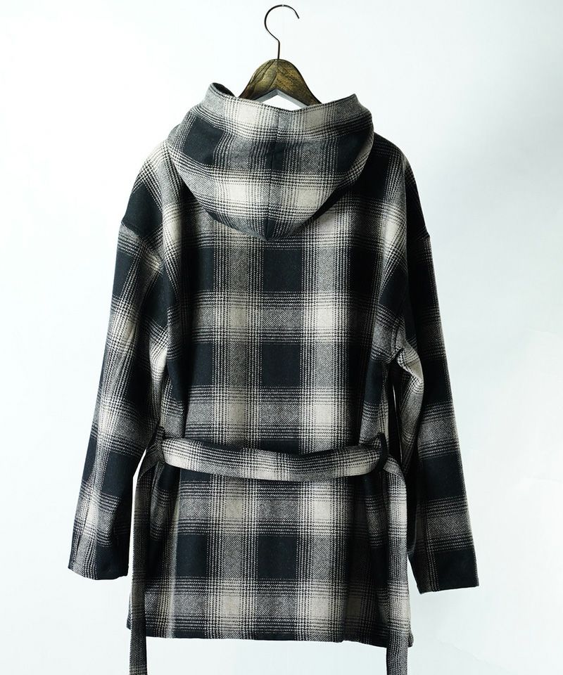 EGO TRIPPING(エゴトリッピング)】WOOL HOODIE ROBE ローブ(615007