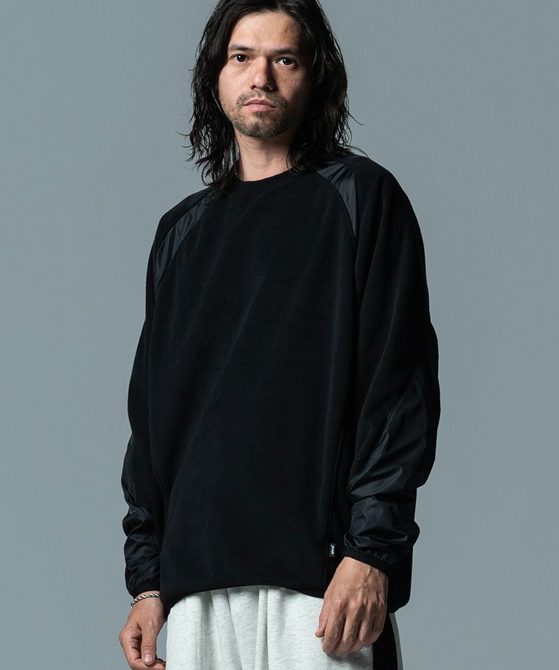 glamb(グラム)】Combination Raglan Fleece CS コンビネーション