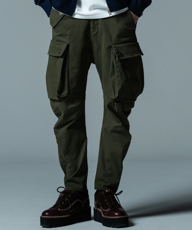 【glamb(グラム)】Reconstruct Cargo Pants リコンストラクトカーゴパンツ(GB0322-P10) | CAMBIO カンビオ