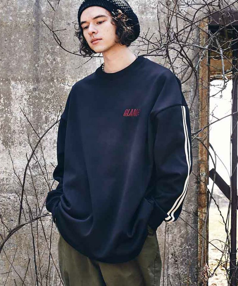 Pullover Line Jersey / プルオーバーラインジャージ-