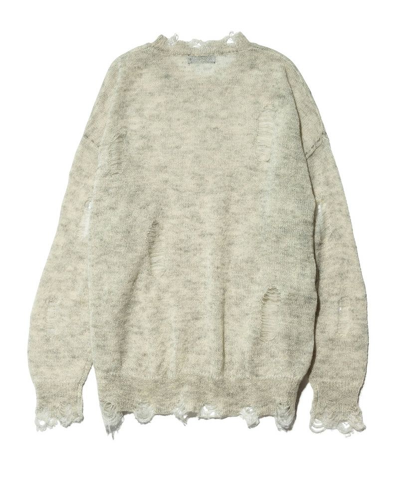 60%OFF【glamb(グラム)】Heavy Damaged Knit ヘヴィダメージニット 