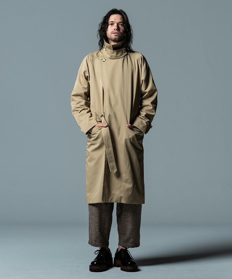 50%OFF【glamb(グラム)】 Belted Trench Coat ベルトトレンチ