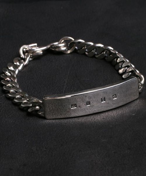【VIVIFY(ビビファイ)】【予約販売ご注文から1ヶ月後出荷】 Hallmarks ID Bracelet-Plain ブレスレット(VFB-183)