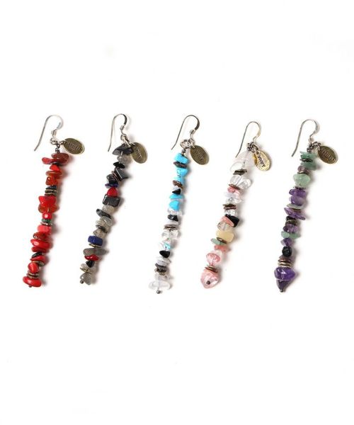 【VIVIFY(ビビファイ)】【予約販売ご注文から1ヶ月後出荷】 VIVIFY x RADIO EVA  Pebble ＆ Metal Chips Pierce ピアス(VRE-884)