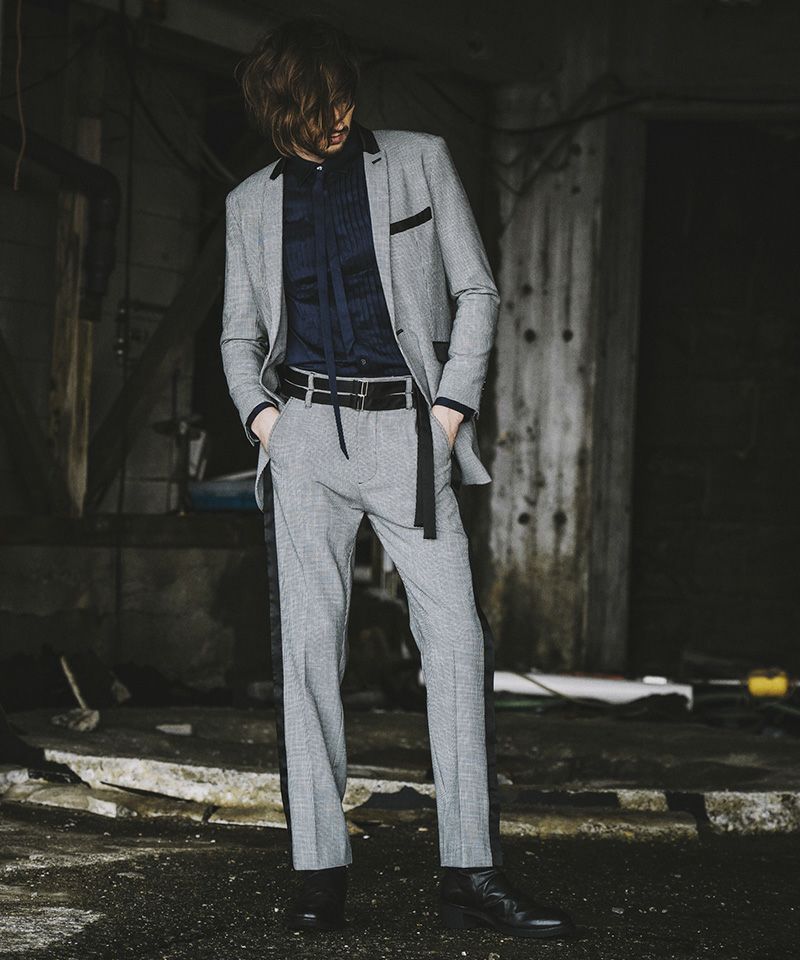 60%OFF【NO ID.(ノーアイディー)】切替ﾋﾟｰｸﾄﾞﾗﾍﾟﾙ1B-JKT ジャケット 