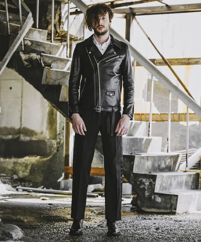 70%OFF【NO ID.(ノーアイディー)】ﾂｲﾝﾍﾞﾙﾄｾﾐﾜｲﾄﾞﾄﾗｳｻﾞｰｽﾞ パンツ