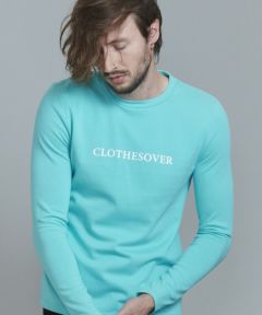 60%off【NO ID.(ノーアイディー)】CLOTHESOVERﾌﾟﾘﾝﾄﾛﾝT カットソー