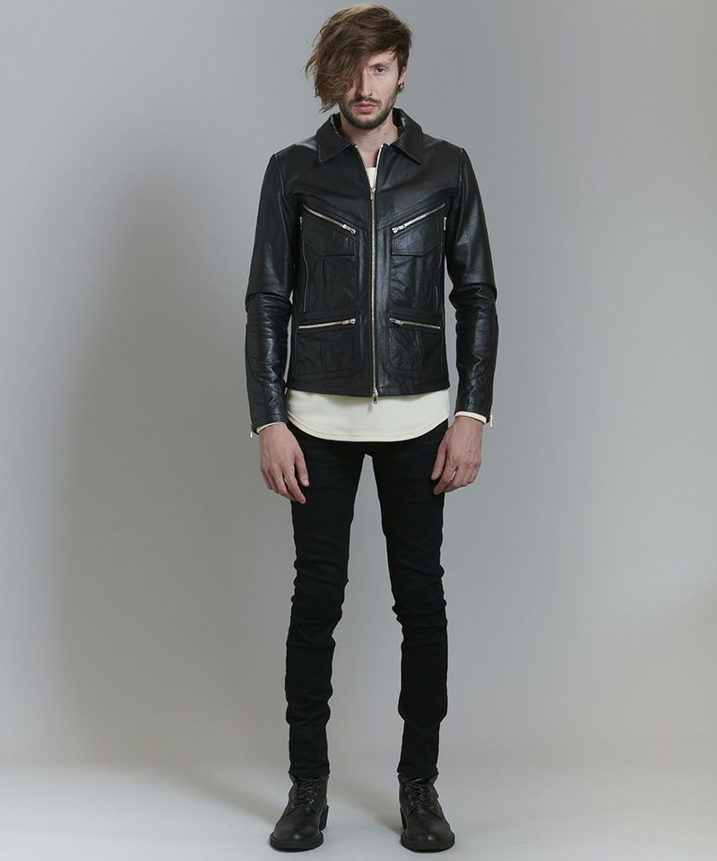 60%OFF【NO ID.(ノーアイディー)】ｷｯﾄﾞﾊﾞｯﾌｧﾛｰﾚｻﾞｰ70s-BLZ レザー 