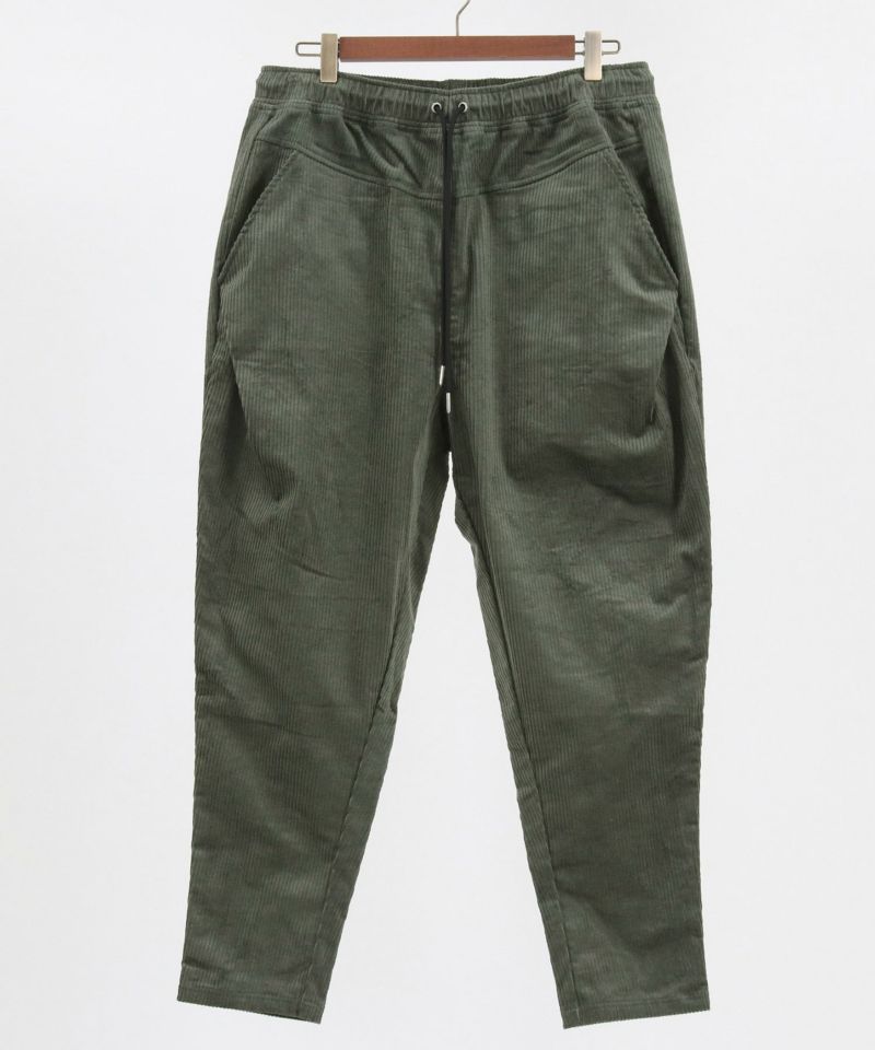 一部サイズカラー予約販売12月中旬～下旬入荷】【CAMBIO(カンビオ)】Middle Wale Corduroy Stretch Soft  Sarrouel Tapered Pants テーパードパンツ | CAMBIO カンビオ