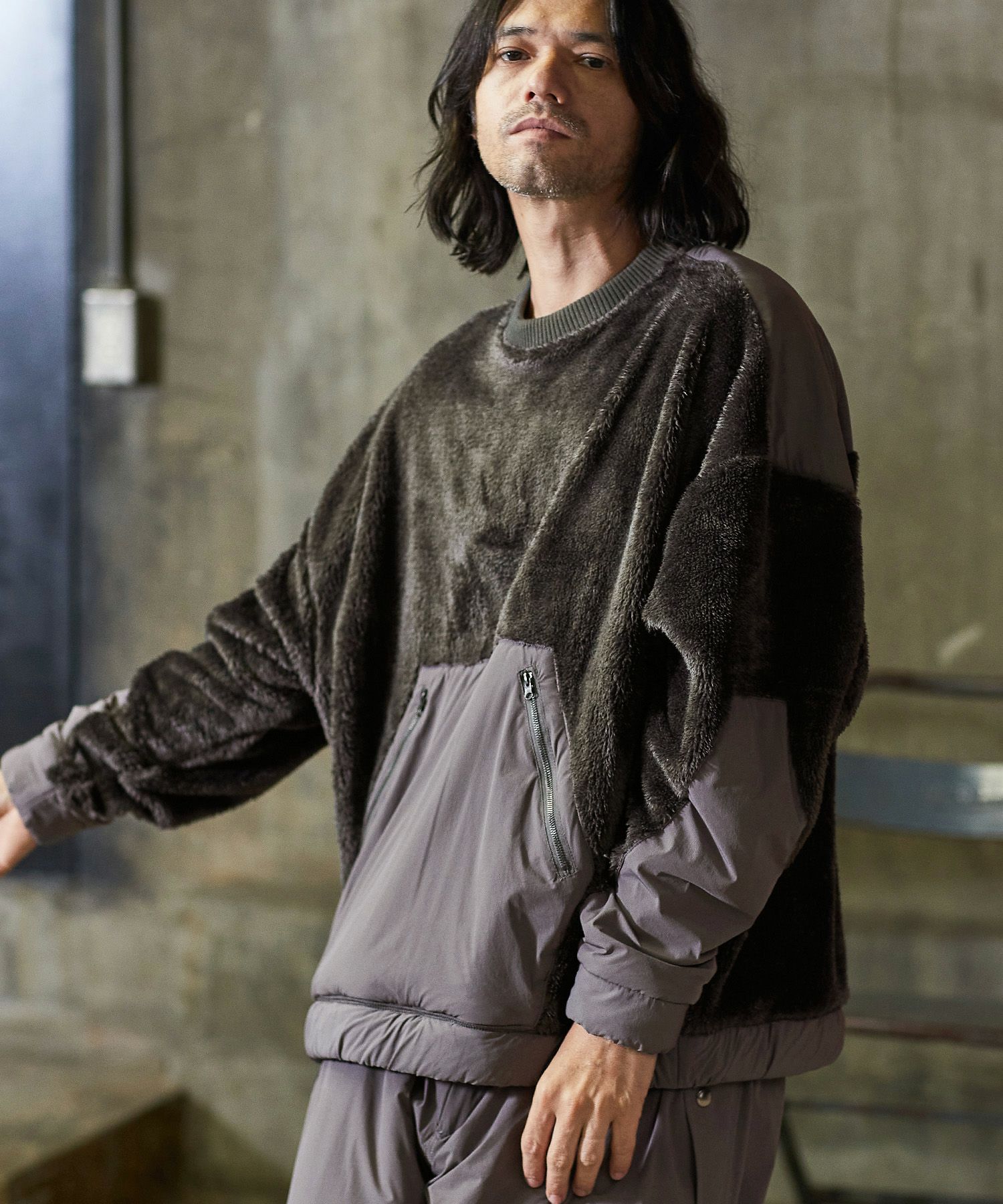 60%OFF【a lit r(ア リトル)】ボアトレーナー(ALR-223-15) | CAMBIO  