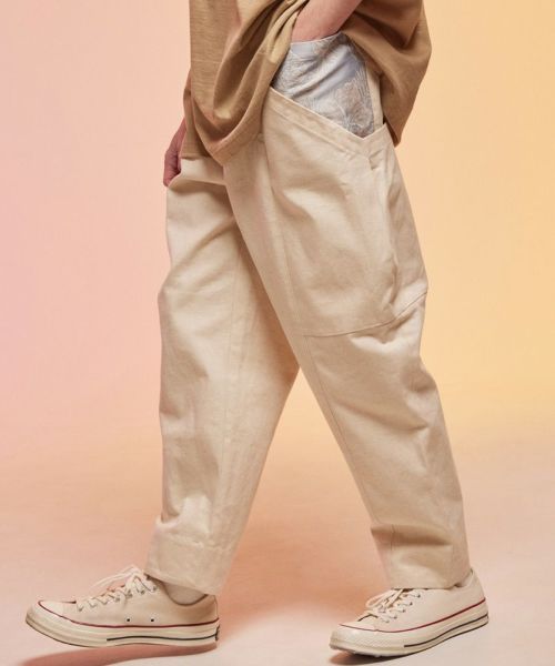 超歓迎】Big Drape Cargo Pants カーゴパンツ(01220500040) タンク