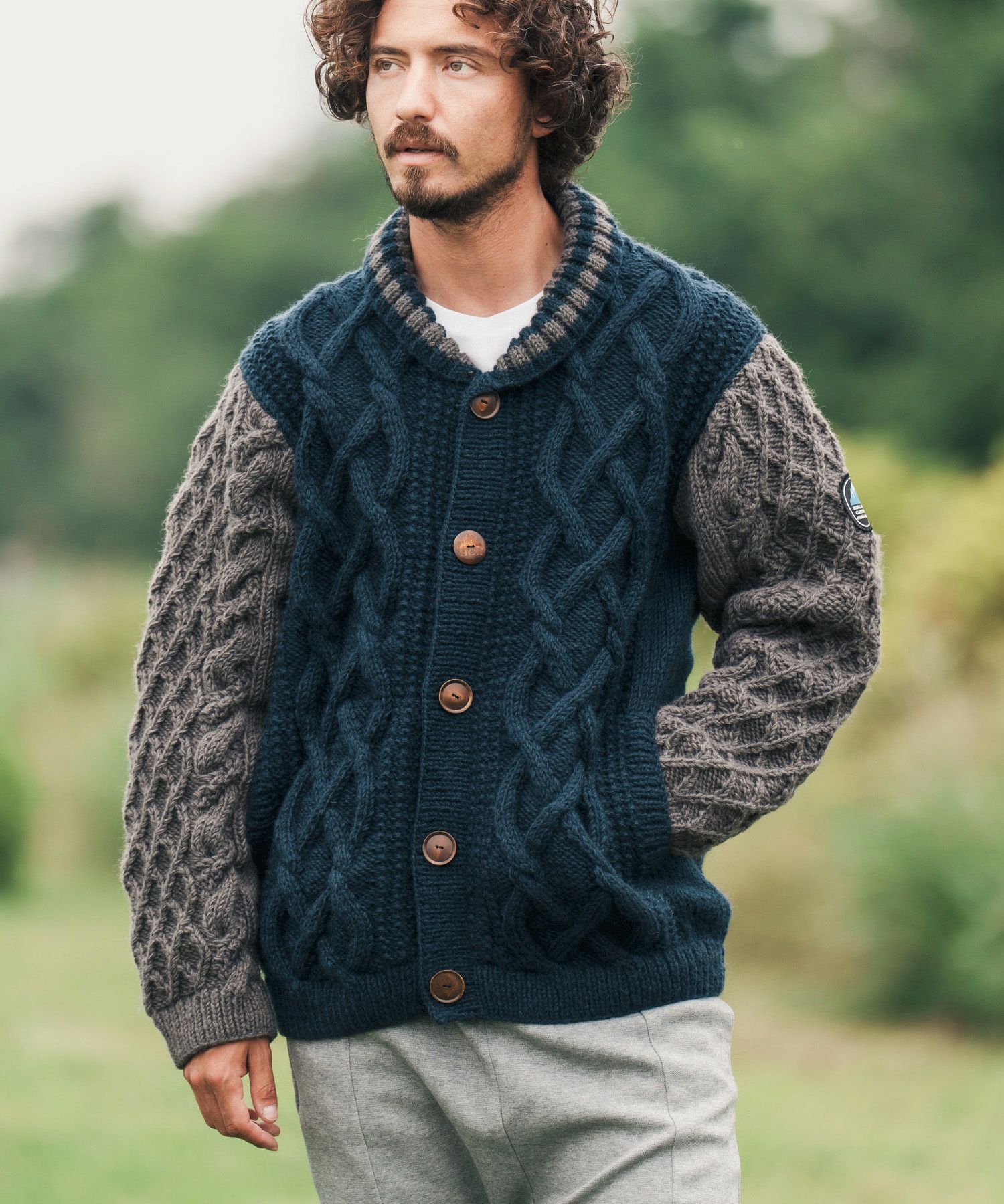 CAMBIO(カンビオ)】【HIMALAYAN CLIMBERS HAND-KNIT別注】手編み 