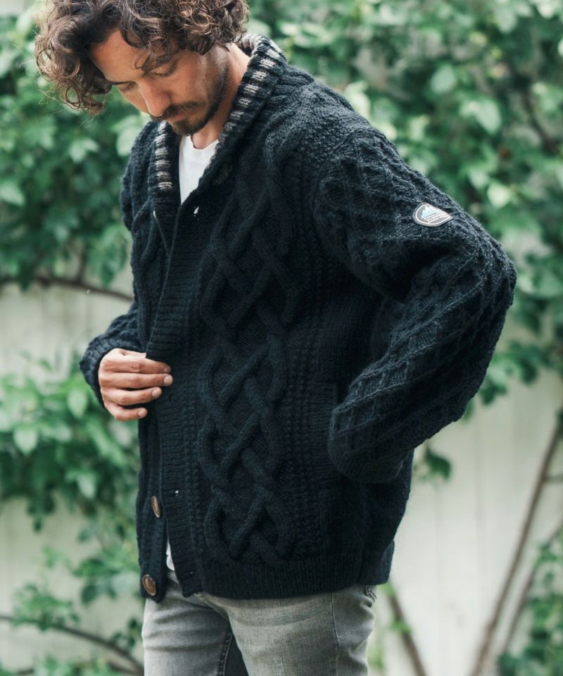 CAMBIO(カンビオ)】【HIMALAYAN CLIMBERS HAND-KNIT別注】手編み