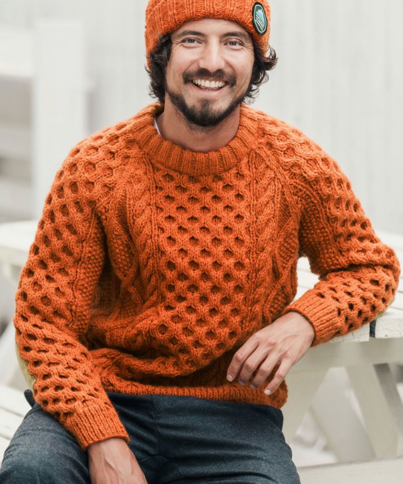 CAMBIO(カンビオ)】【HIMALAYAN CLIMBERS HAND-KNIT別注】手編み