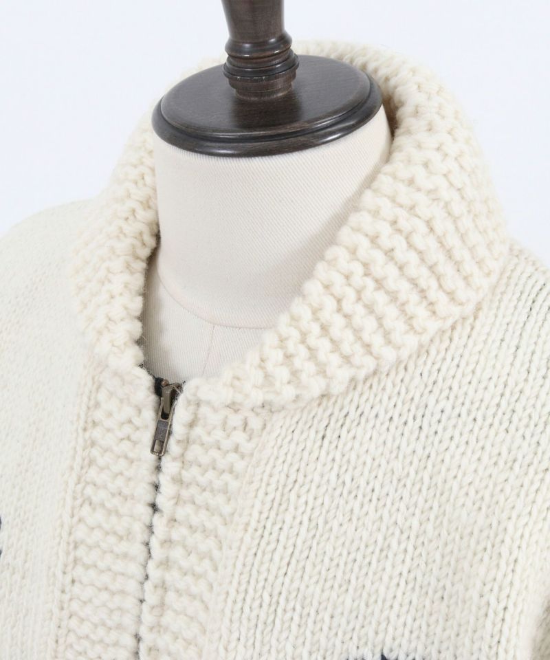 kaval ワイドシルエット　ウール100%ニット　ユニセックス美品 50%OFF【CAMBIO(カンビオ)】【HIMALAYAN CLIMBERS HAND-KNIT別注