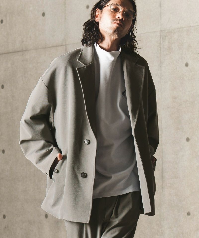 30%OFF【GLIMCLAP(グリムクラップ)】Cocoon silhouette jacket