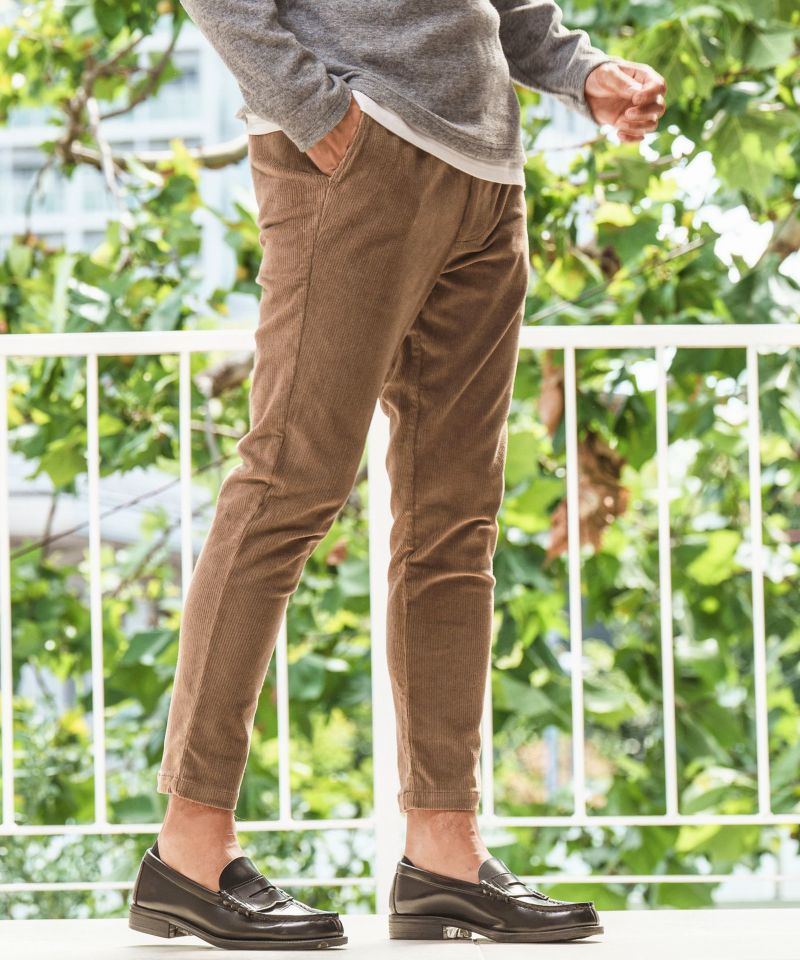 30%off【Magine(マージン)】1 TUCK TAPERED CORDUROY PANTS