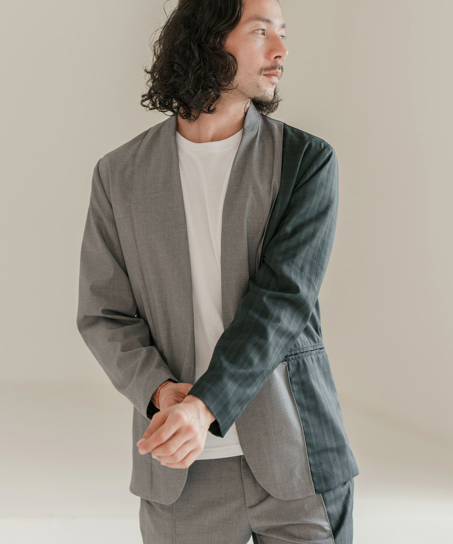 新品CAMBIO テーラードジャケット S チャコール セットアップ パンツ 000000064945-01.jpg?t=