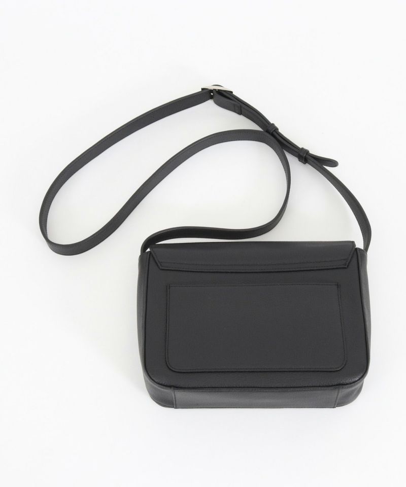 ADAM PATEK 】shrink leather rectangle shoulder bag(AP2229008