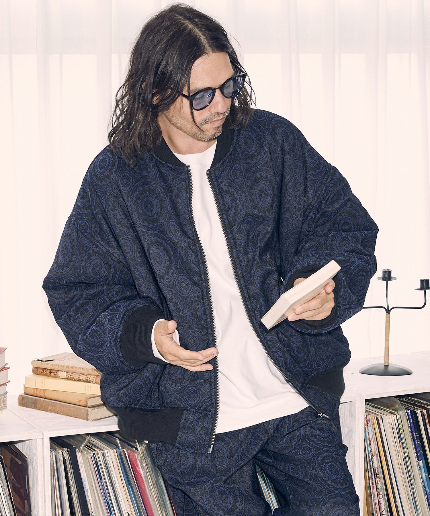 ADAM PATEK(アダムパテック)】looose reversible blouson ブルゾン  