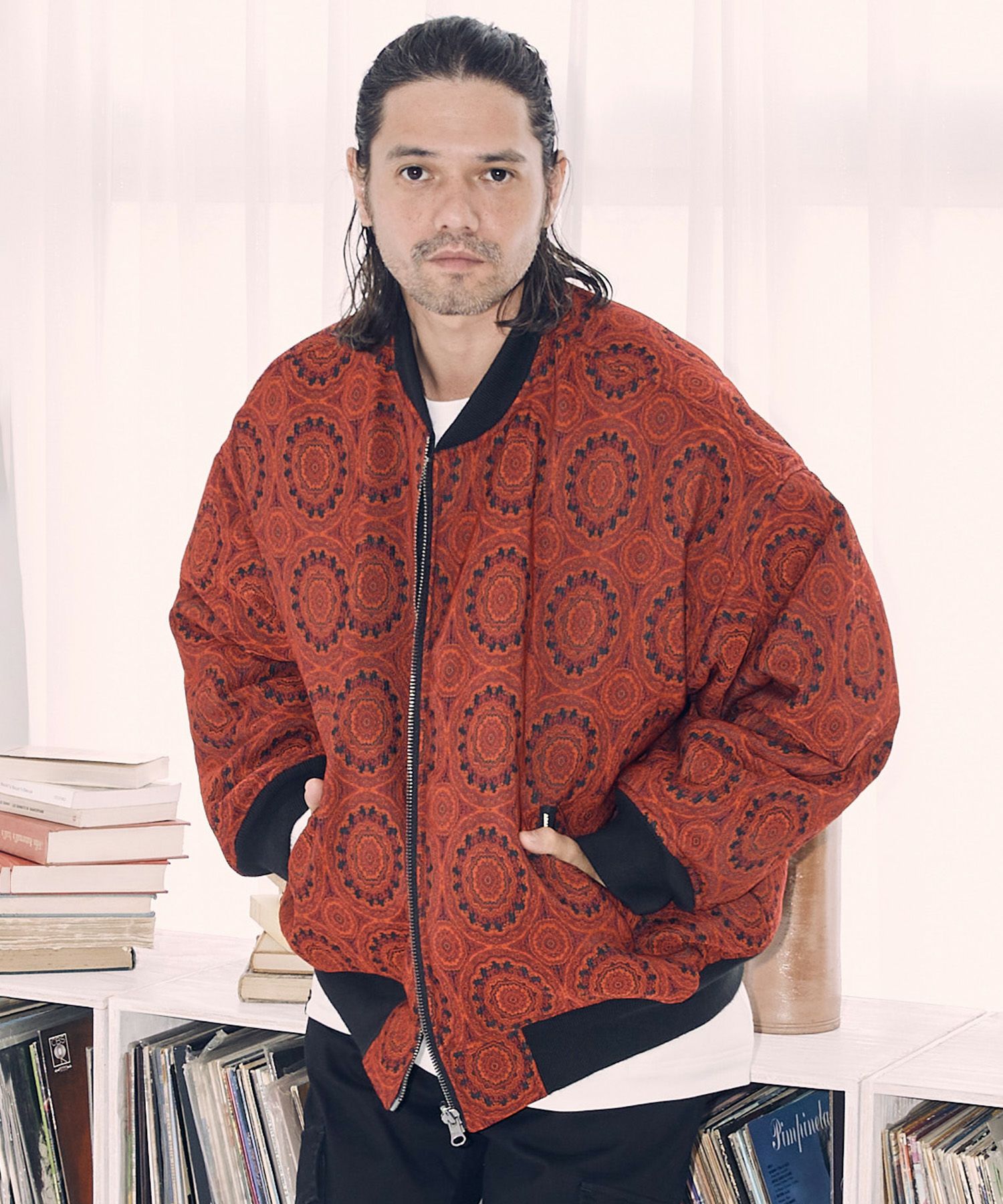 ADAM PATEK(アダムパテック)】looose reversible blouson ブルゾン 