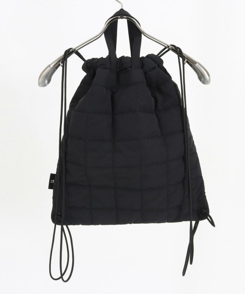 ADAM PATEK(アダムパテック)】square quilt BIG drawstring bag