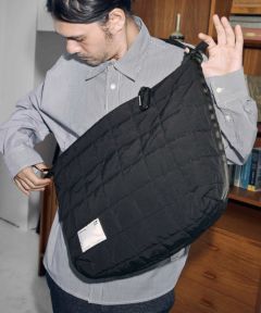 ADAM PATEK(アダムパテック)】square quilt BIG shoulder bag